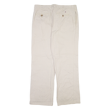 TOMMY HILFIGER Mens Trousers Beige Regular Straight W36 L31