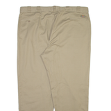 DICKIES 874 Workwear Mens Trousers Beige Regular Straight W46 L32