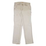 CARHARTT Womens Trousers Beige Regular Straight W30 L30