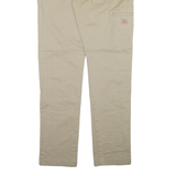 DICKIES Mens Trousers Beige Slim Skinny W34 L32