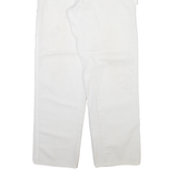 DICKIES Carpenter Mens Trousers White Regular Straight W30 L32