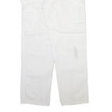 DICKIES Carpenter Mens Trousers White Regular Straight W30 L32