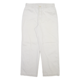 NAUTICA Mens Trousers Grey Regular Straight W33 L30