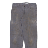 CARHARTT Mens Trousers Grey Relaxed Straight W31 L32