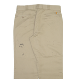 DICKIES 874 Workwear Mens Trousers Beige Regular Straight W38 L30