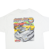 HANES Fabulous Fords Mens T-Shirt White USA XL