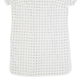 MINT VELVET Womens Day Dress White Lace Short Sleeve Knee Length UK 18