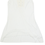 REISS Womens Day Dress White Sleeveless Knee Length S