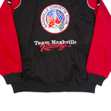 TMR Nashville Corvette Club Mens Biker Jacket Black USA L