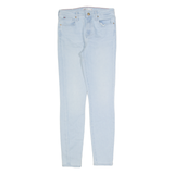 TOMMY HILFIGER Womens Jeans Blue Slim Skinny Stone Wash W28 L28