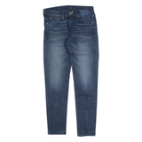 POLO RALPH LAUREN Womens Jeans Blue Slim Skinny Stone Wash W26 L28