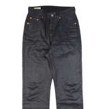 LEVI'S 501 BIG E Womens Jeans Black Regular Straight W24 L28