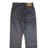 LEVI'S 501 BIG E Womens Jeans Black Regular Straight W24 L28