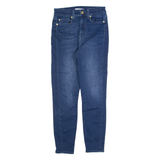 7 FOR ALL MANKIND Womens Jeans Blue Slim Skinny Stone Wash W28 L26