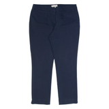 HOBBS LONDON Womens Trousers Blue Regular Tapered W32 L28