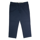 DICKIES 874 Flex Workwear Mens Twill Trousers Blue Classic Straight W46 L32