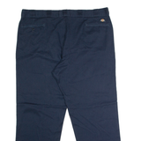 DICKIES 874 Flex Workwear Mens Twill Trousers Blue Classic Straight W46 L32