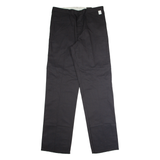 DICKIES Workwear Mens Trousers Black Regular Straight W38 L39