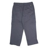 DICKIES Workwear Cargo Mens Twill Trousers Grey Regular Straight W38 L29