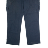 DICKIES Workwear Cargo Mens Trousers Black Regular Straight W44 L32