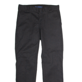 DICKIES Flex Workwear Mens Trousers Black Slim Tapered W33 L32