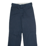 DICKIES 874 Workwear Mens Twill Trousers Blue Classic Straight W28 L30