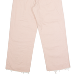DICKIES Workwear Womens Twill Trousers Pink Regular Straight W30 L26
