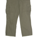 DICKIES Flex Workwear Cargo Mens Trousers Green Regular Straight W30 L27