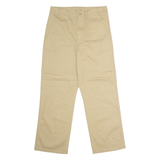 LEVI'S Womens Trousers Beige Regular Straight W29 L27