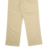 LEVI'S Womens Trousers Beige Regular Straight W29 L27