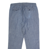 NAUTICA Mens Trousers Blue Regular Straight W33 L30