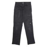 DICKIES 67 Collection Workwear Womens Twill Trousers Grey Slim Tapered W30 L30