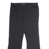 DICKIES Workwear Womens Trousers Black Relaxed Bootcut W34 L30