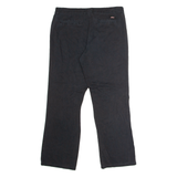 DICKIES Workwear Womens Trousers Black Relaxed Bootcut W34 L30