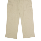 DICKIES Flex Workwear Cargo Mens Trousers Beige Regular Straight W30 L32