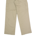 DICKIES Flex Workwear Cargo Mens Trousers Beige Regular Straight W30 L32