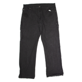 DICKIES Workwear Carpenter Mens Chiffon Trousers Black Regular Straight W36 L29