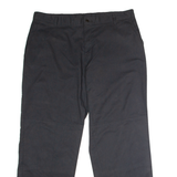 DICKIES Workwear Mens Trousers Black Regular Straight W38 L30