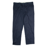 DICKIES 874 Flex Workwear Mens Twill Trousers Blue Classic Straight W44 L32
