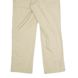 DICKIES Workwear Mens Twill Trousers Beige Regular Straight W34 L30