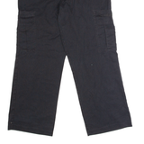 DICKIES Workwear Cargo Mens Trousers Black Regular Straight W36 L30