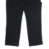 DICKIES Workwear Mens Trousers Black Relaxed Straight W42 L30