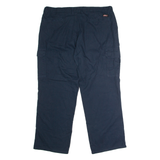 DICKIES Workwear Cargo Mens Trousers Blue Regular Straight W40 L30