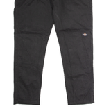 DICKIES Workwear Mens Twill Trousers Black Regular Skinny W40 L30
