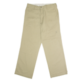 DICKIES Workwear Mens Trousers Beige Regular Straight W34 L32