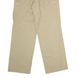 DICKIES Workwear Cargo Mens Twill Trousers Beige Regular Straight W30 L32