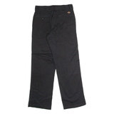 DICKIES 874 Workwear Mens Twill Trousers Black Classic Straight W28 L30