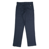 DICKIES 67 Collection Flex Workwear Mens Trousers Blue Regular Straight W30 L32