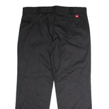DICKIES 774 Workwear Womens Twill Trousers Black Classic Straight W40 L32