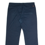 DICKIES Workwear Mens Trousers Blue Regular Straight W38 L32